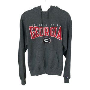 Georgia Bulldogs Champion Men's sweatshirt pullover Hoodie Size Small Dark Gray